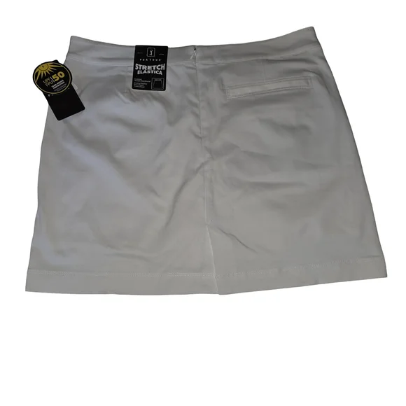 PGA TOUR Women's White Skort Size 12 MSRP $68 NEW - Picture 2 of 4